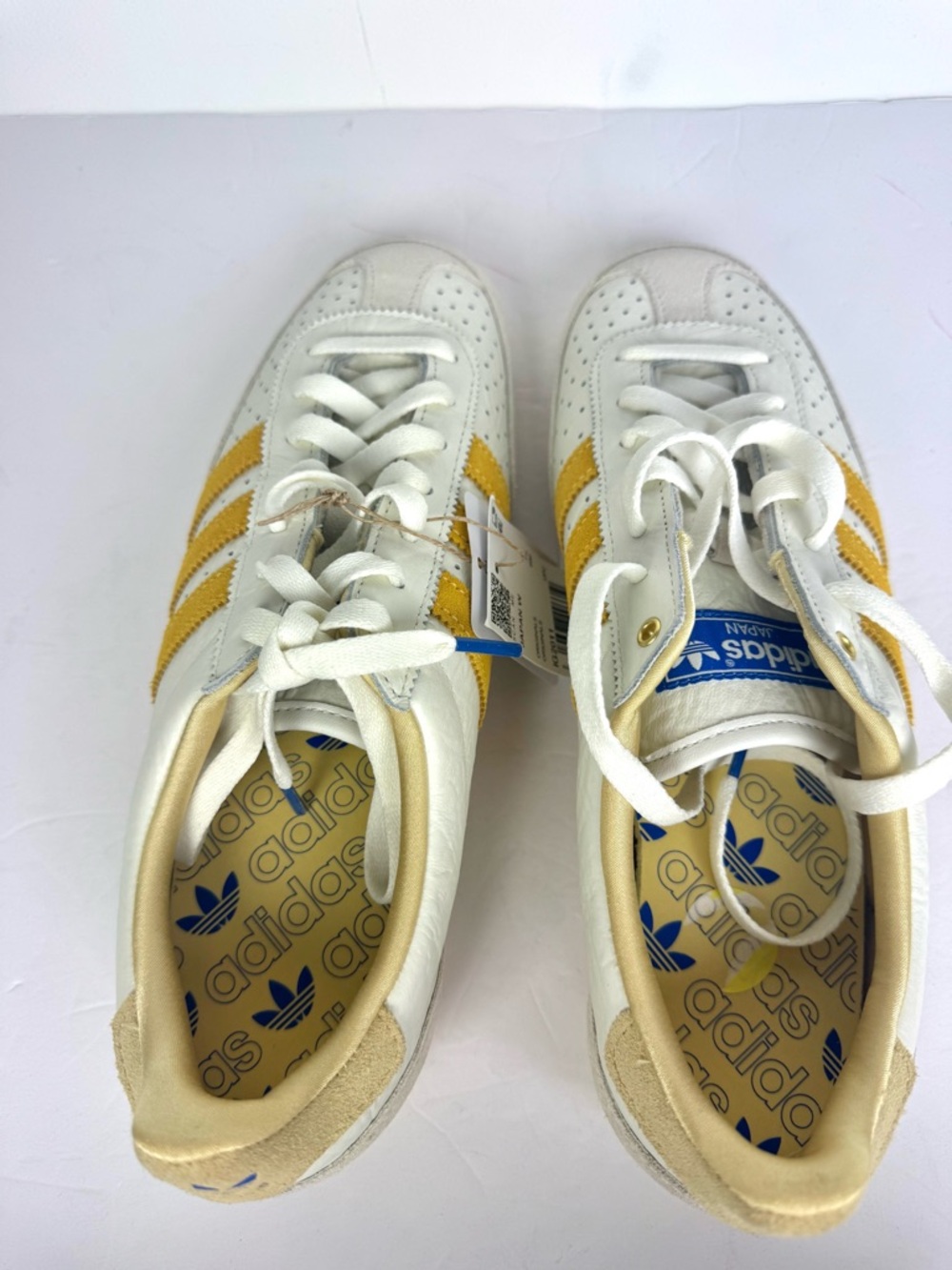 Adidas Originals Japan Women’s Sneaker in Cream and Yellow Size 9 NEW - Picture 7 of 16